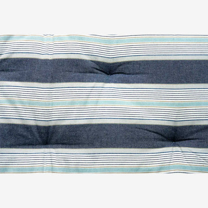 Cotton Mattress - Blue Stripe