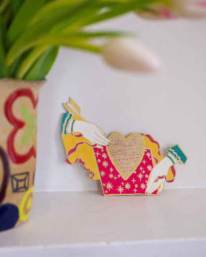 Heart and Hands - Greeting Card