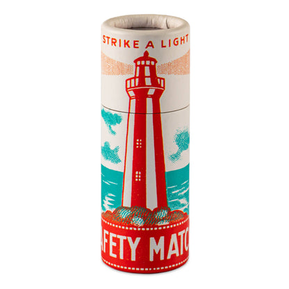 Cylinder Matchbox - The Lighthouse