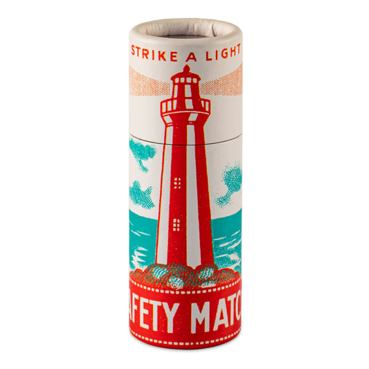 Cylinder Matchbox - The Lighthouse