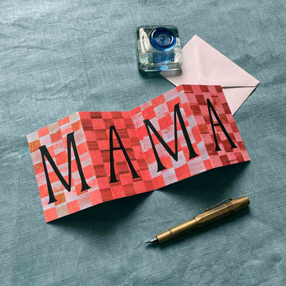 Mama Concertina - Greeting Card