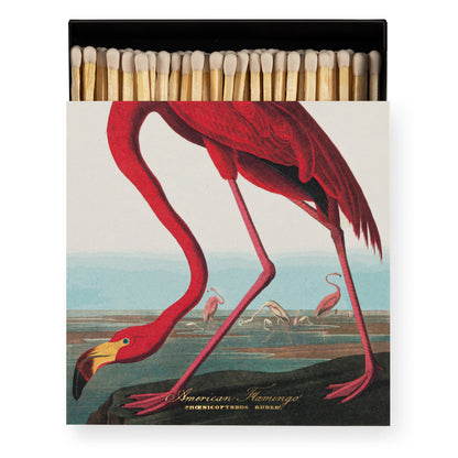 Square Matchbox - Flamingo