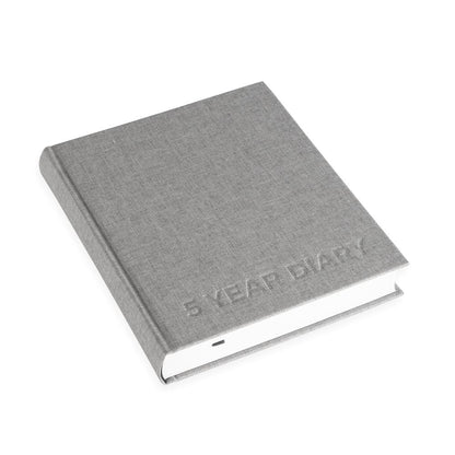 5 Year Diary - Pebble Grey