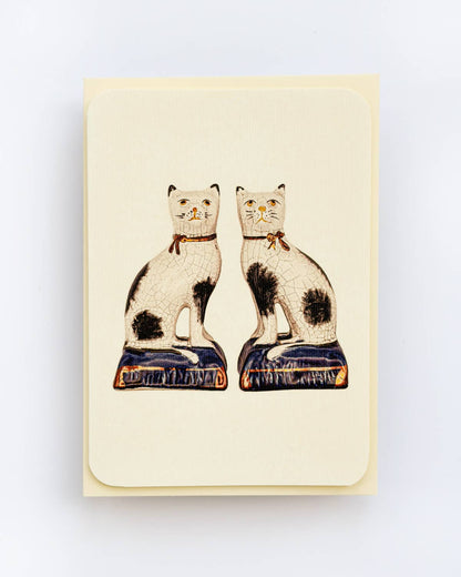 Cushion Cats - Greeting Card