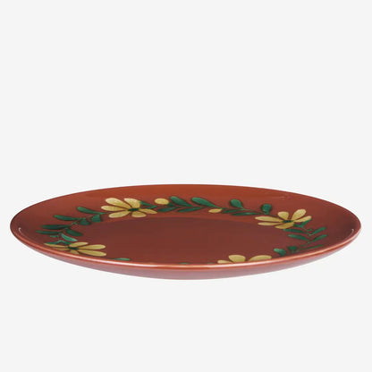 Hand Painted Dinner Plate