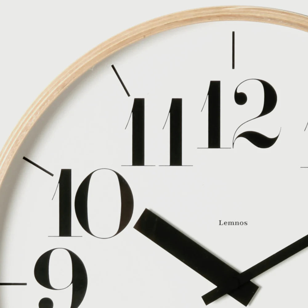 Riki Natural Wall Clock