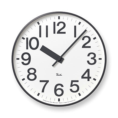Riki Public Numbers Wall Clock