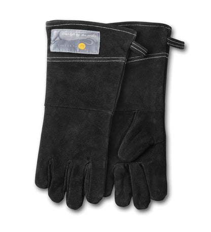 Leather Grill Gloves - Black