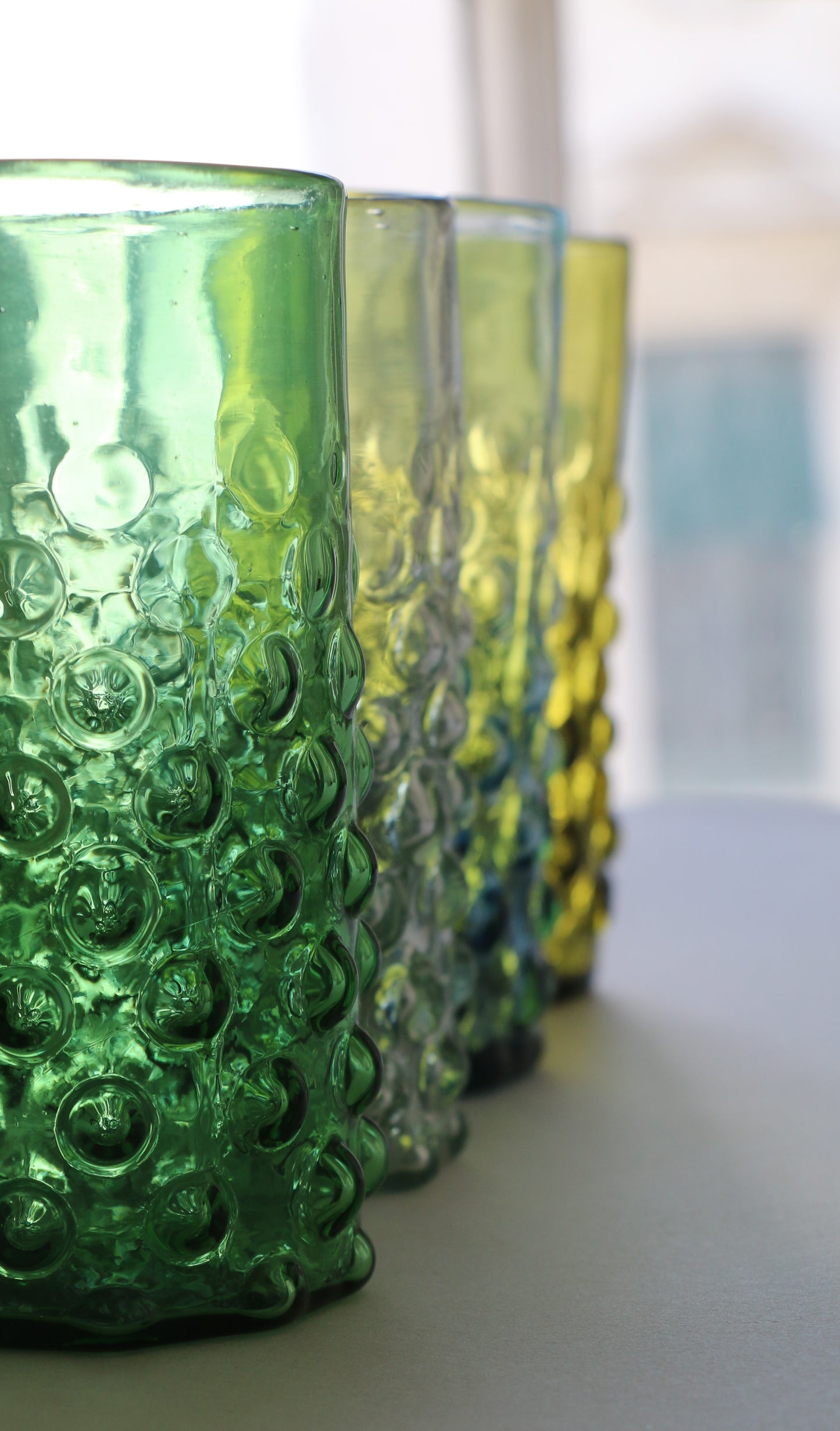 Salaheddin Bubble Glass - Olive