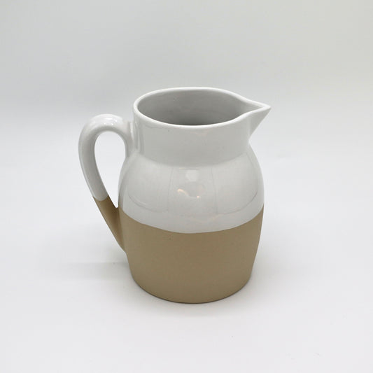 Digoin Dipped Jug - N.10 White