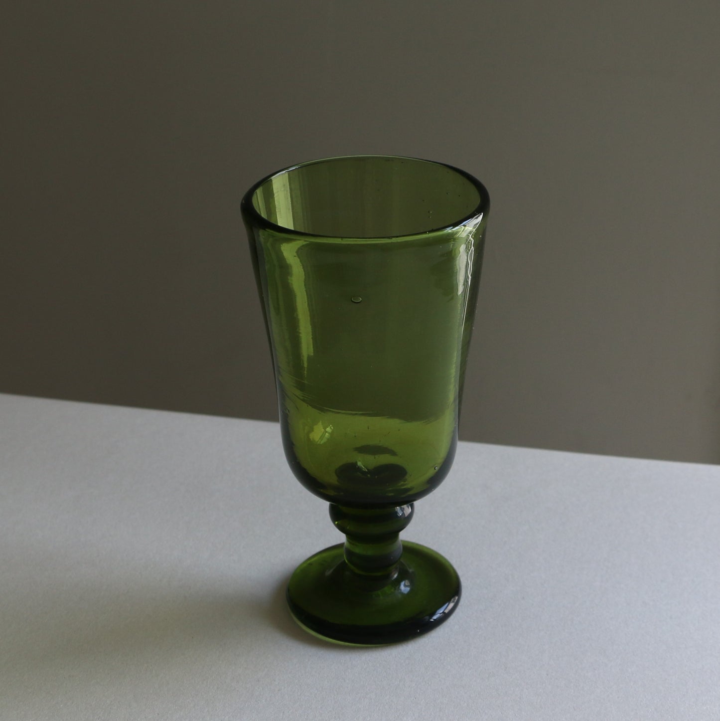 Salaheddin Straight Stemmed Glass - Olive
