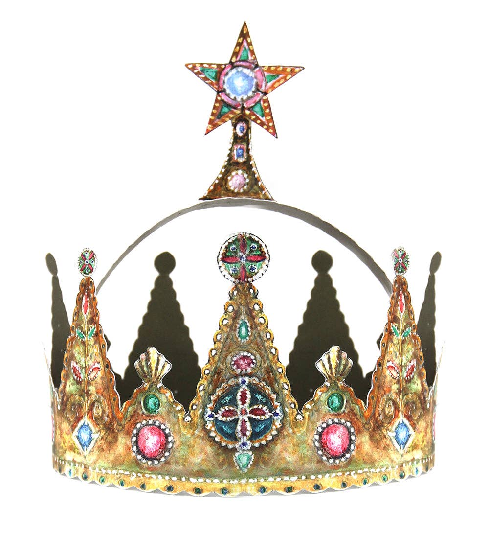 Adult Paper Crowns  - Jewels