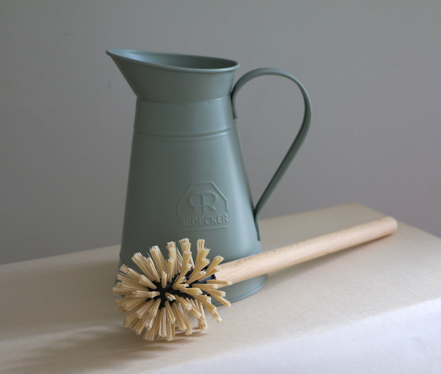 WC Brush & Holder - Green