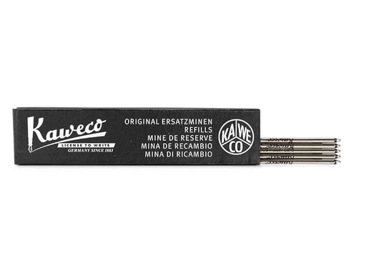 Kaweco Ballpoint Refills Pack of Five - Black