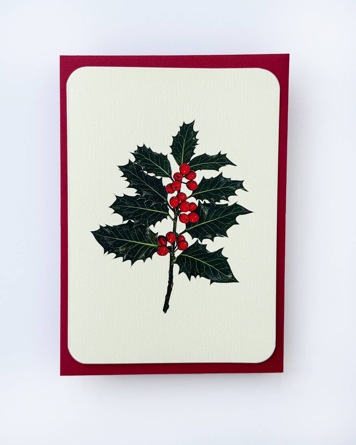 Christmas Holly Christmas Greeting Card | Christmas Card