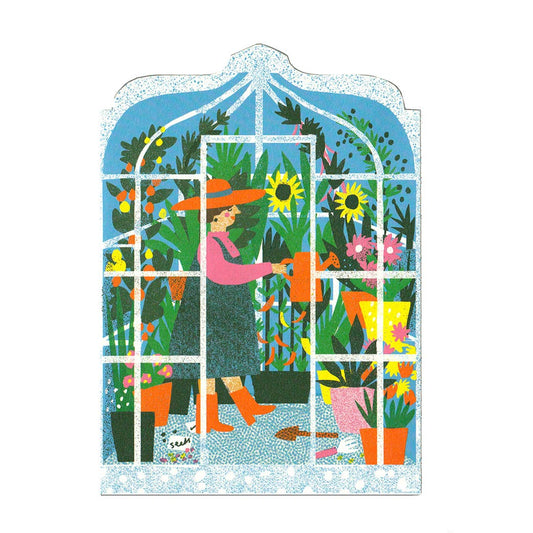 Greenhouse - Greeting Card