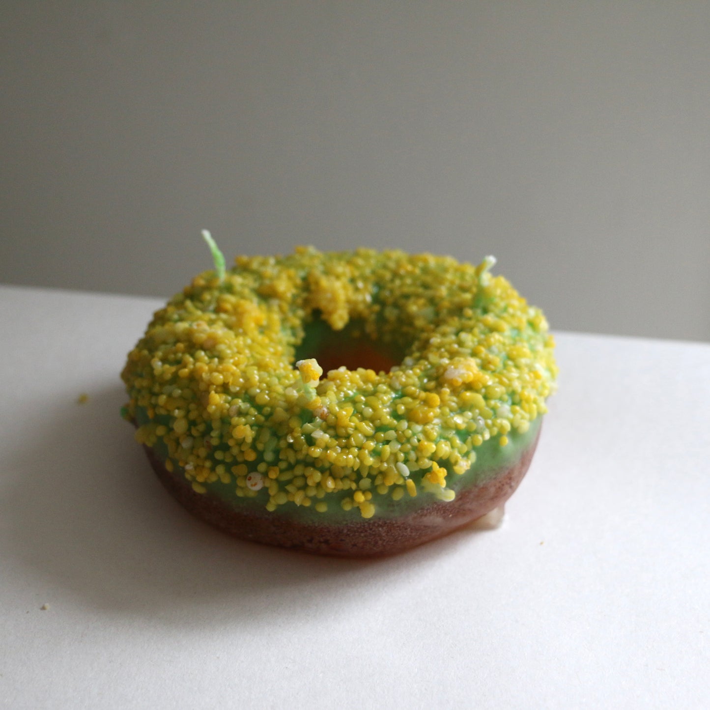 Doughnut Wax Candle