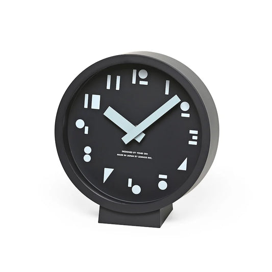 Lemnos M,S,S Table Clock - Black