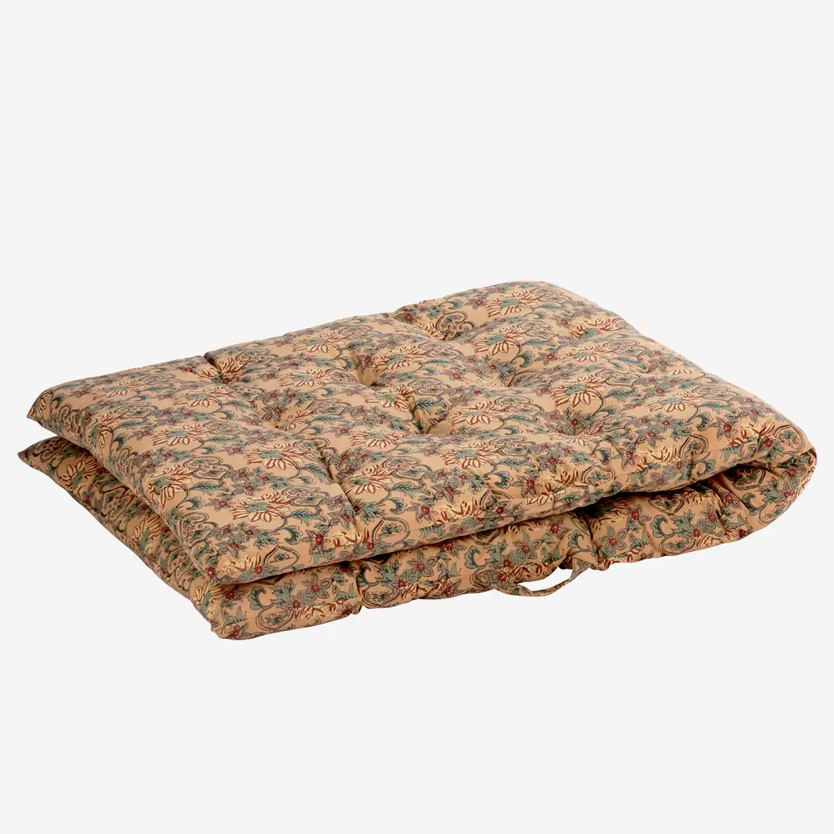Cotton Mattress - Peach Floral