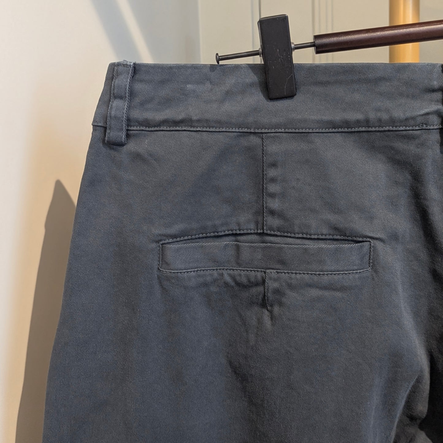 Desikc Zip Long Pant Zip - Iron Stone Wash