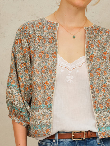Jaci Print Jacket