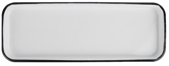 ENAMEL RECTANGULAR TRAY