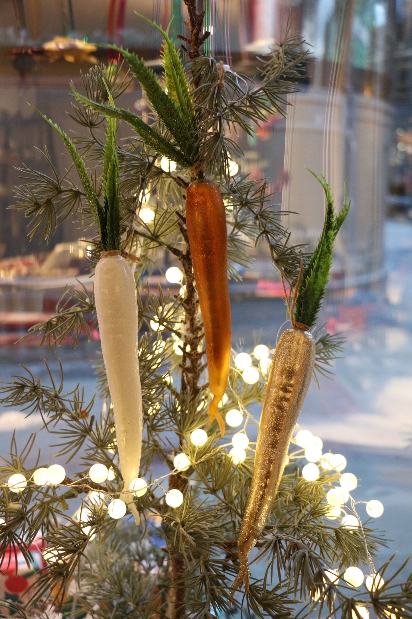 White Carrot Decoration