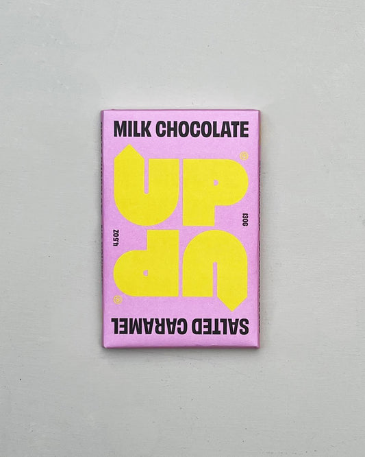 Salted Caramel Milk Chocolate Bar 130G/4.6OZ