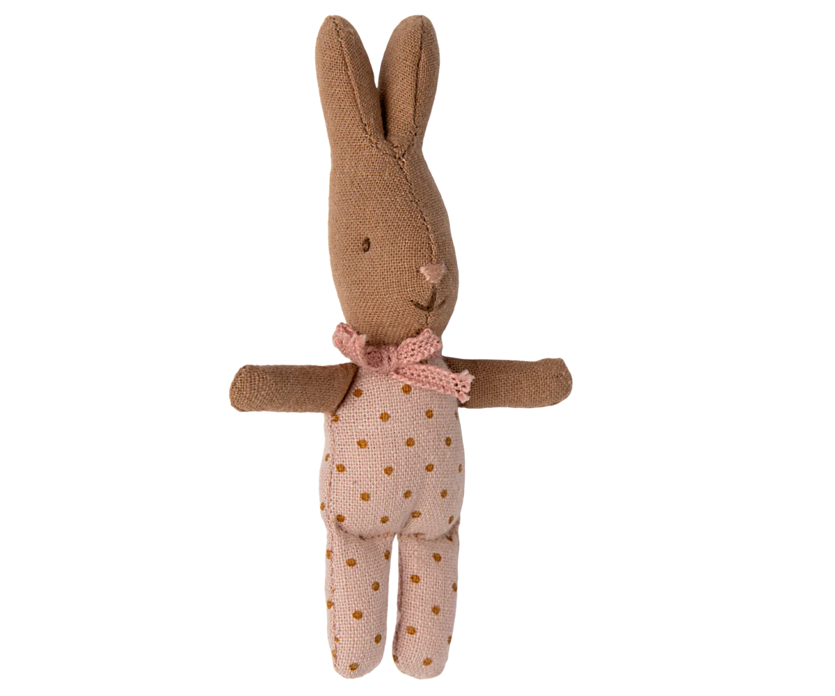My, Bunny- Brown, Polka Dots