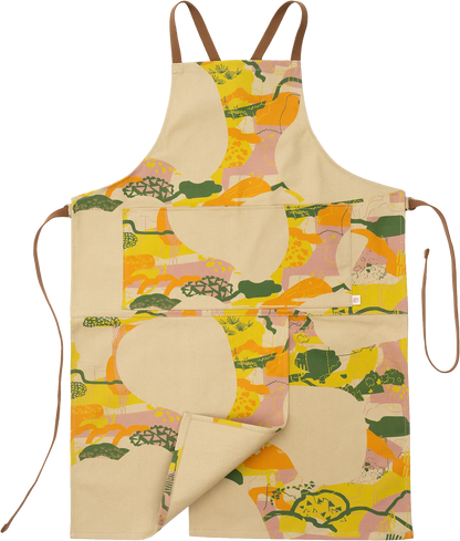 Split Front Apron - Camo