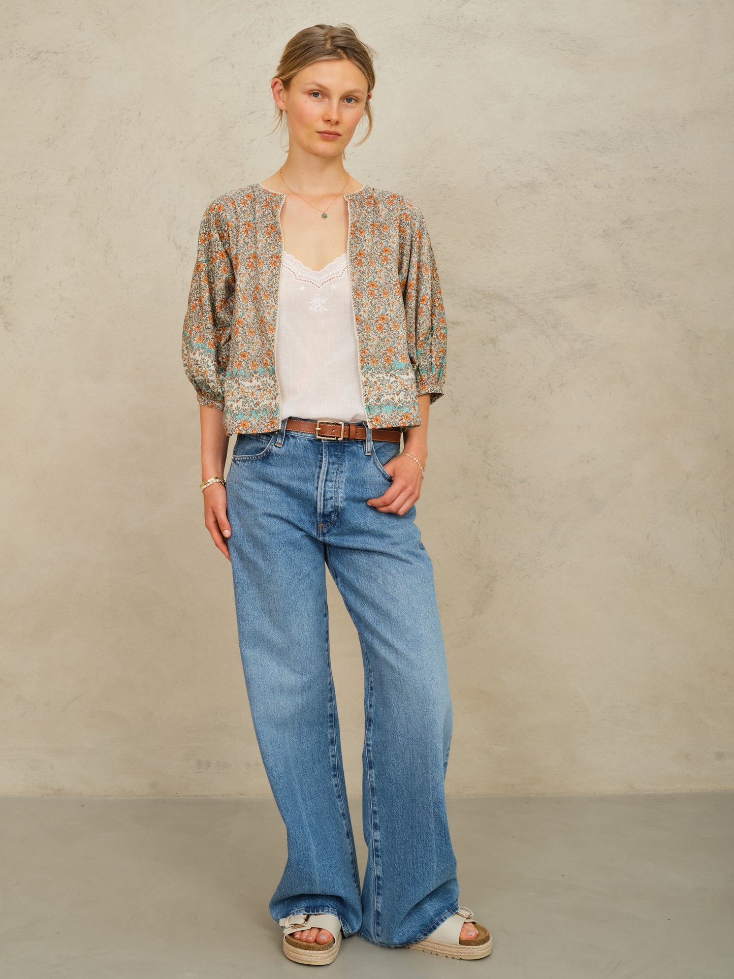 Jaci Print Jacket