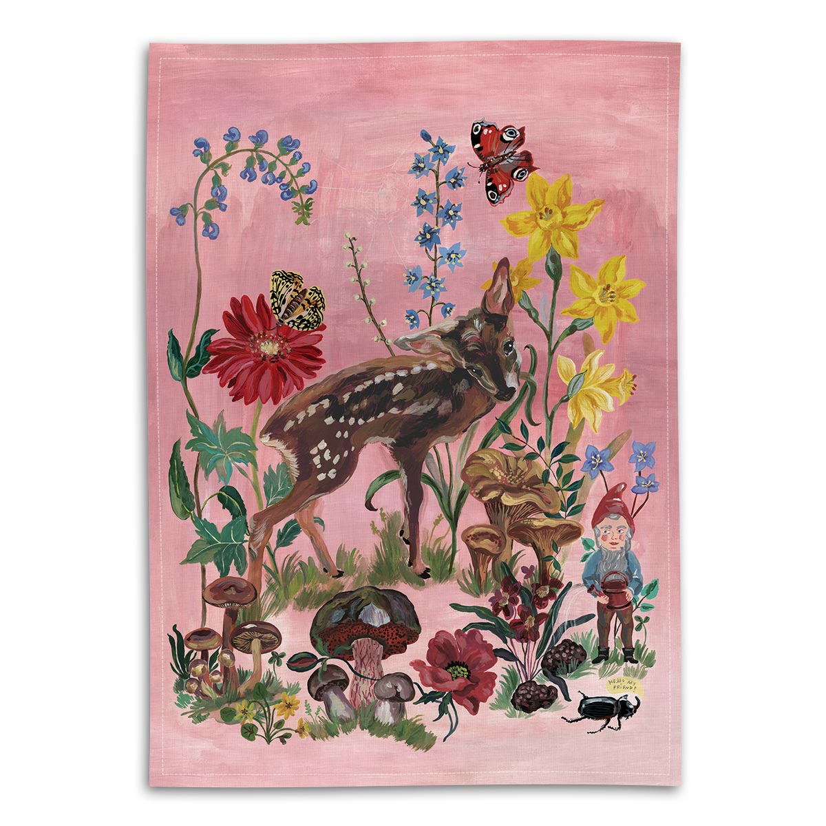 AVENIDA DECORATIVE TEA TOWELS - BAMBI