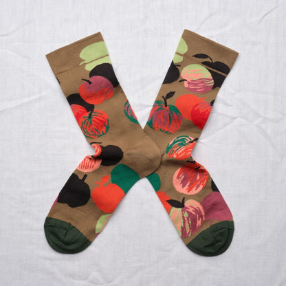 Olive Apple Socks