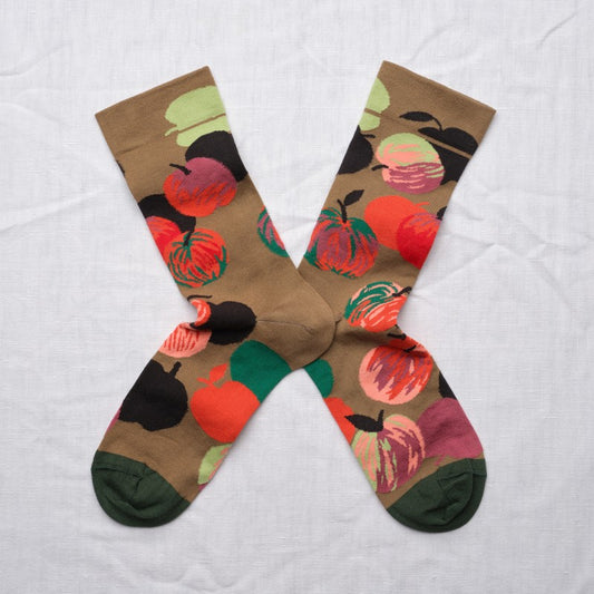 Olive Apple Socks
