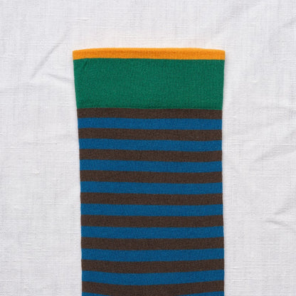Umber Stripe Socks
