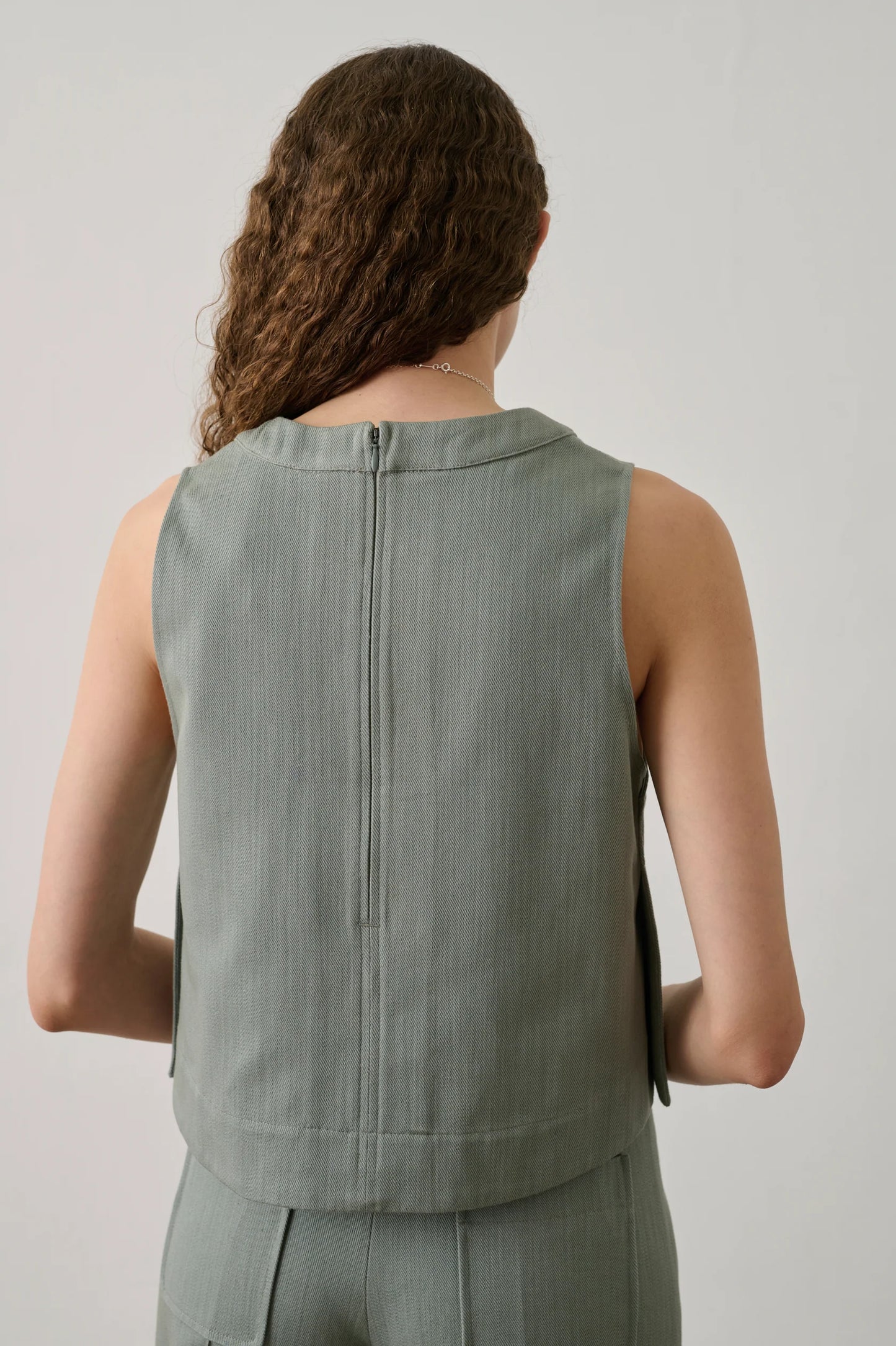 Pampa Top - Sage  Green