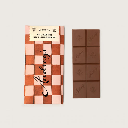 Audrey's 38% Nougatine Milk Chocolate