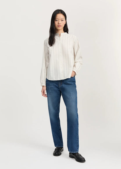 Bibbi Shirt Champetra - Mix French Blue