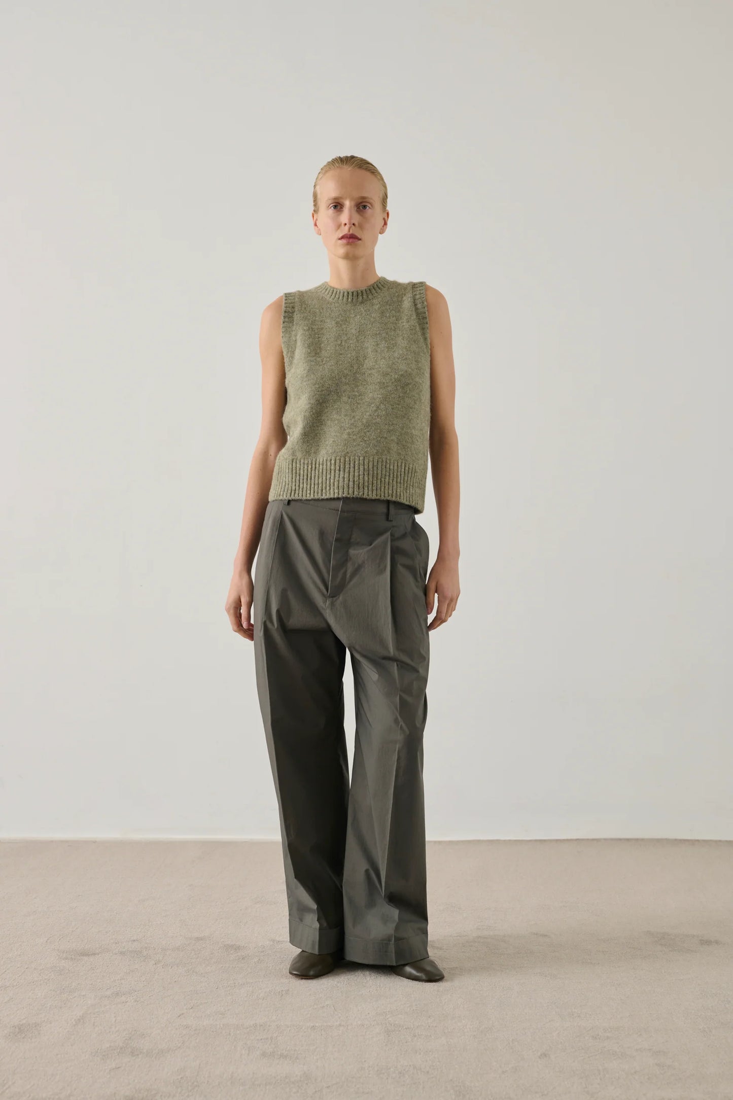 Namaste Sleeveless Pullover - Vert D’eau