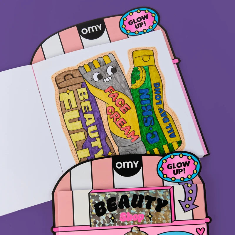 Colouring Book - Beauty Shop