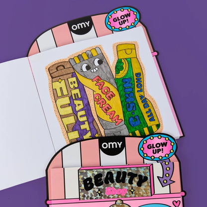 Colouring Book - Beauty Shop