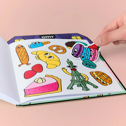 Colouring Book - French Baguette