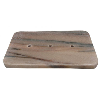 Pink Marble Soap Dish