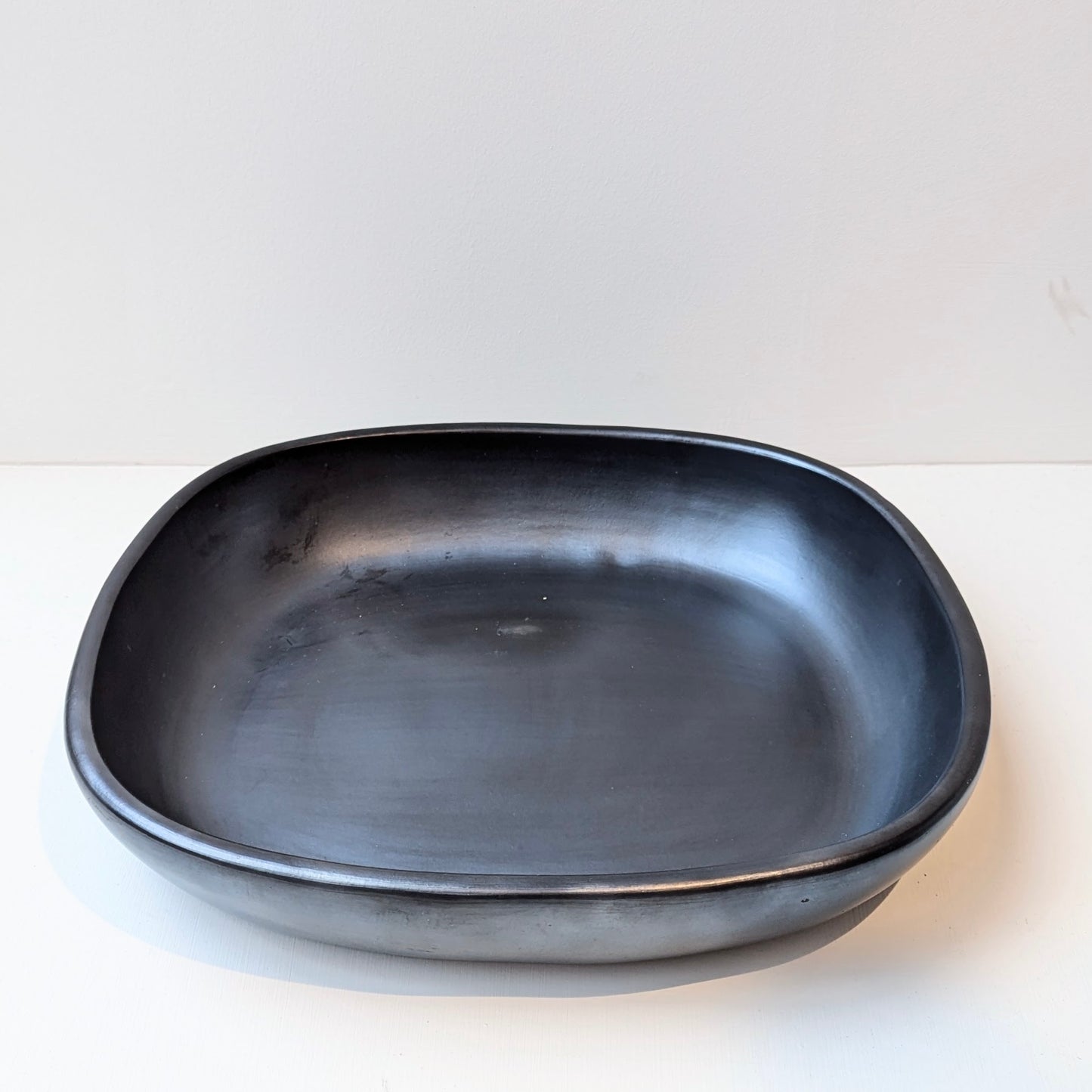 Black Pottery Square Oven Dish (size 6)