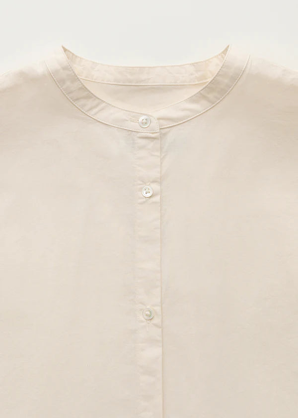 Bibs Shirt Cotton - Pure Ecru