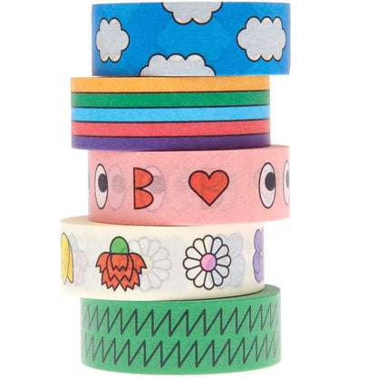 Rico Washi Tape Pair - Mixed Designs