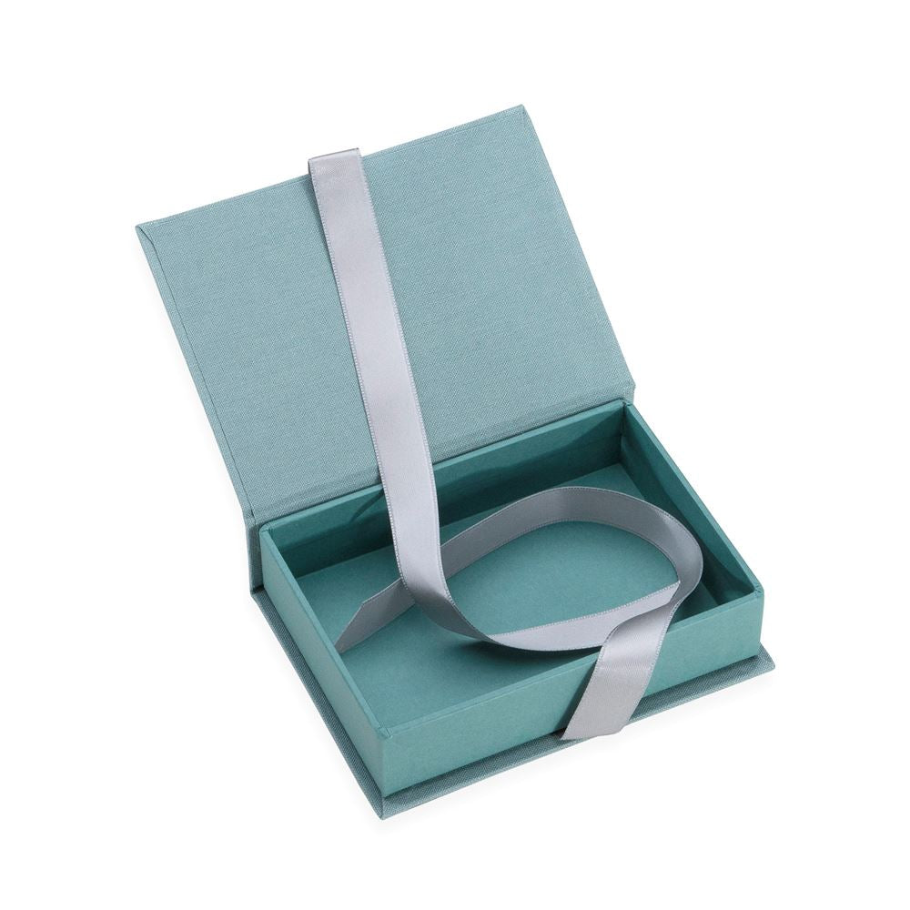 Mini Cloth Box - Crystal Blue