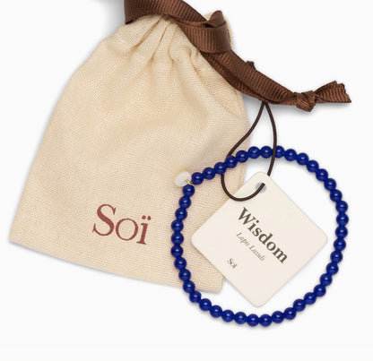 Petite Beaded Bracelet - Lapis Lazuli