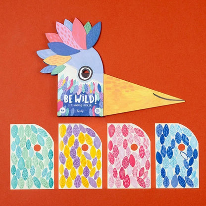 Be Wild - Bird Mask & Stickers