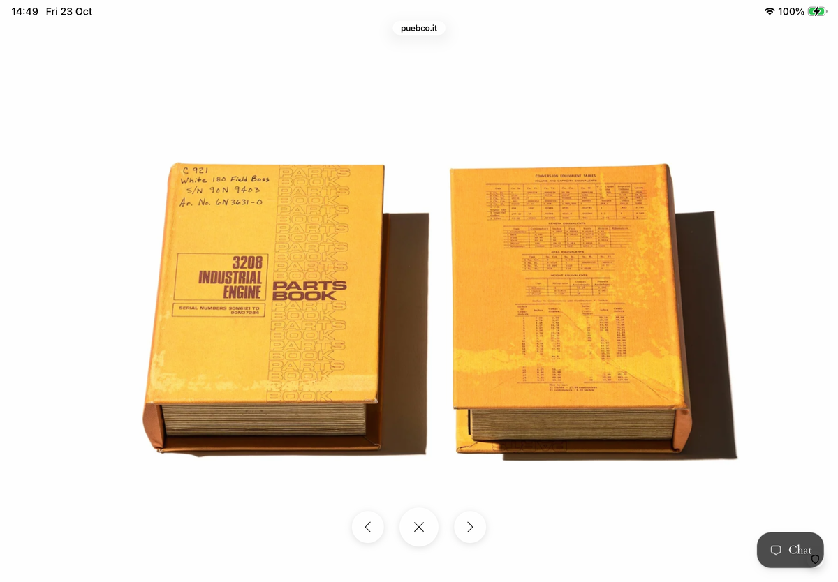 Parts book